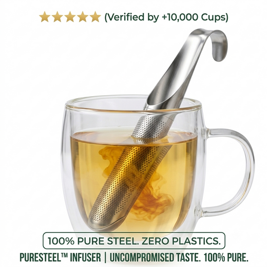 The PureSteel Infuser™: True Taste, Zero Toxins